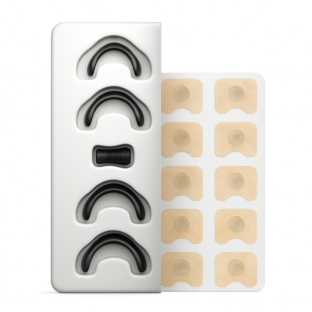 Skin-Safe Magnetic Nasal Strips Starter Kit