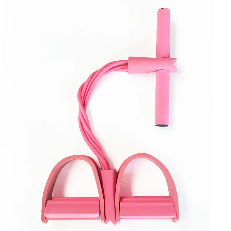 4-Resistance Elastic Pull Rope Exerciser